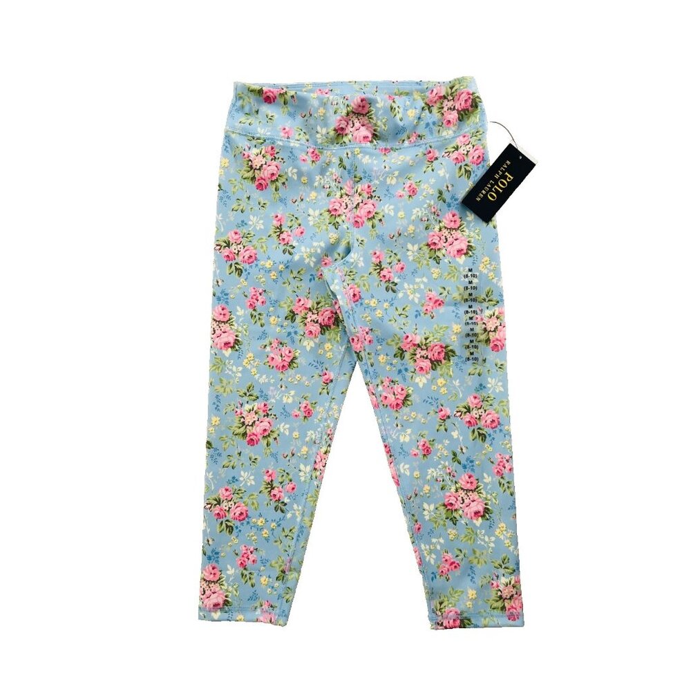 Polo Ralph Lauren Girls Leggings Floral ( 8-10 yrs )